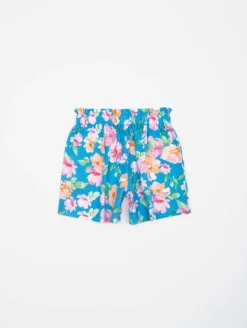 Short imprimé fleuri