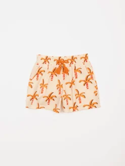 Short imprimé palmiers