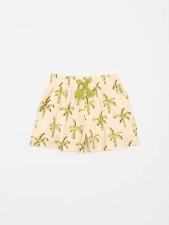 Short imprimé palmiers