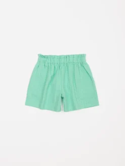 Short maille gauffrée