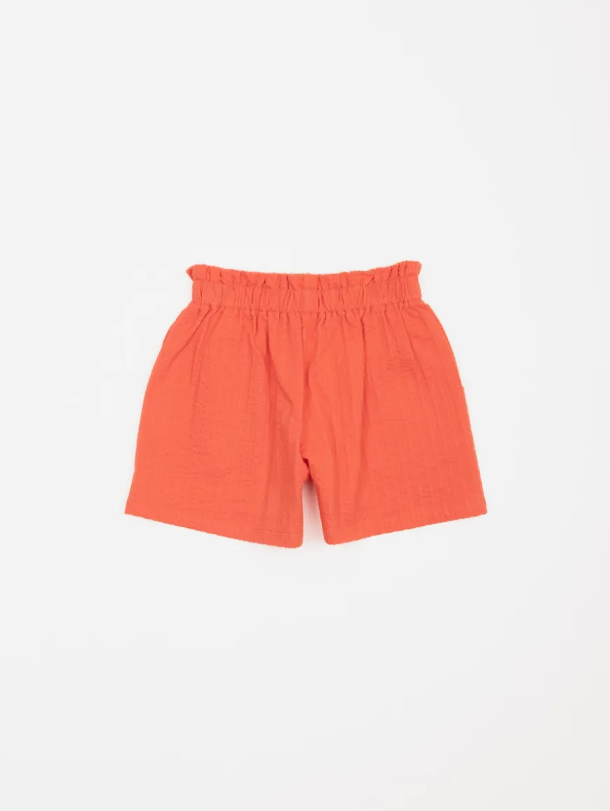 Short maille gauffrée