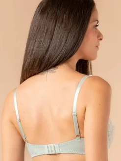Soutien-gorge dentelle fleurs