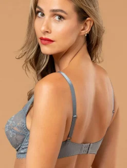 Soutien-gorge dentelle fleurs