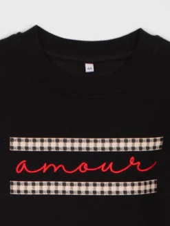 Sweat amour motif fantaisie