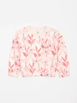 Sweat imprimé fleuri