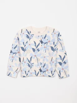 Sweat imprimé fleuri