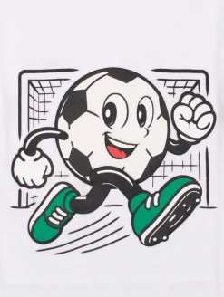 Tee-shirt cartoon ballon de foot