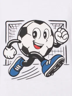 Tee-shirt cartoon ballon de foot