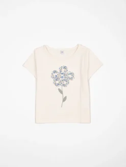 Tee-shirt fleur liberty