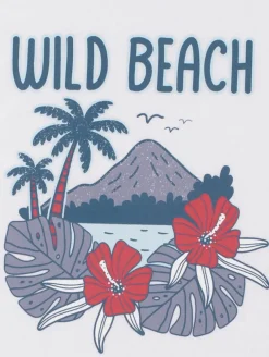 Tee-shirt imprimé plage
