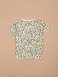 Tee-shirt imprimé tropical