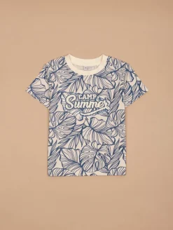 Tee-shirt imprimé tropical