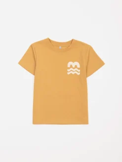 Tee-shirt uni vagues