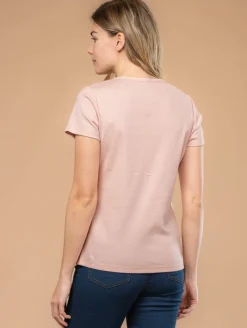 Top col tunisien pastel