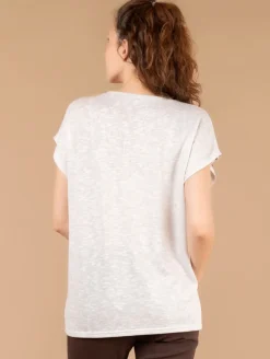 Top ethnique clous strass