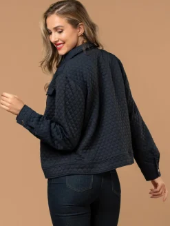 Veste courte matelassée