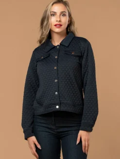 Veste courte matelassée