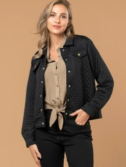 Veste courte matelassée